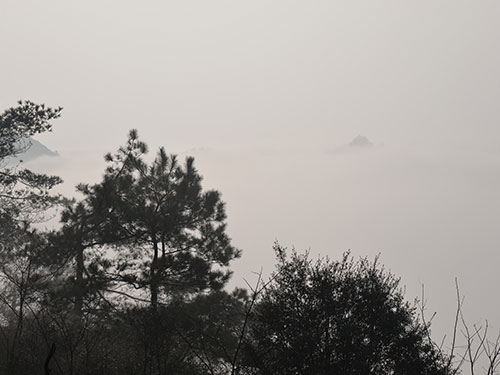 雪景弥漫